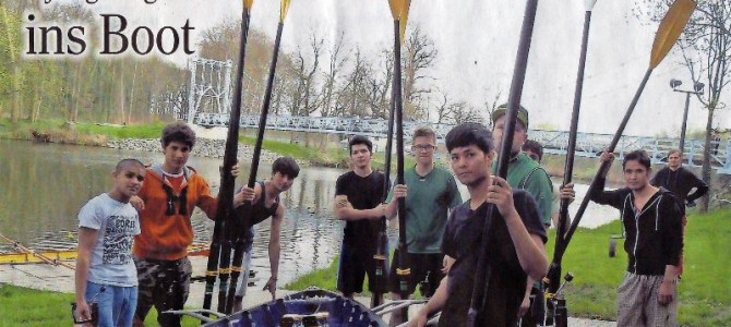 Ruderverein Grimma holt junge Afghanen ins Boot Ruderverein Grimma holt junge Afghanen ins Boot